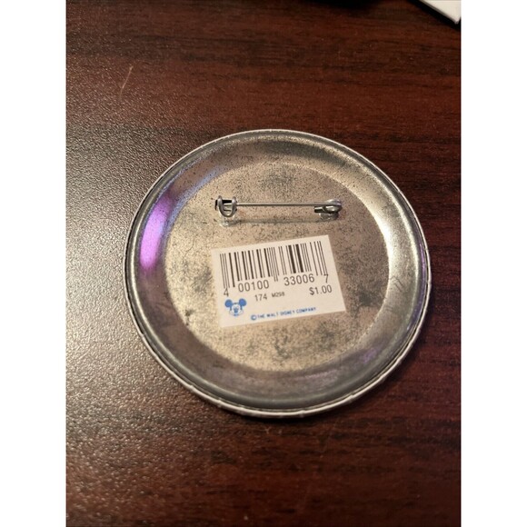 Disneyland 1994 Grad Nite Mickey Mouse Button Pin - Picture 3 of 3